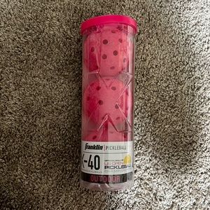 Pickleball 3 Pack of Balls (Pink)